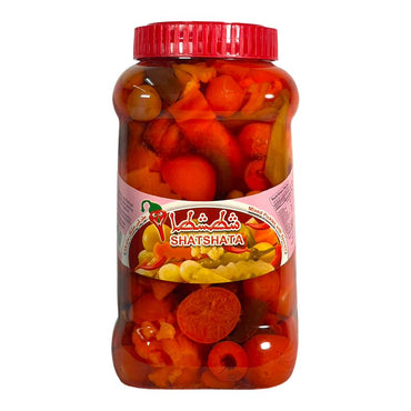 Shatshata Mixed Pickles with spicies 4 LB شطشطا مخلل مشكل مع البهارات